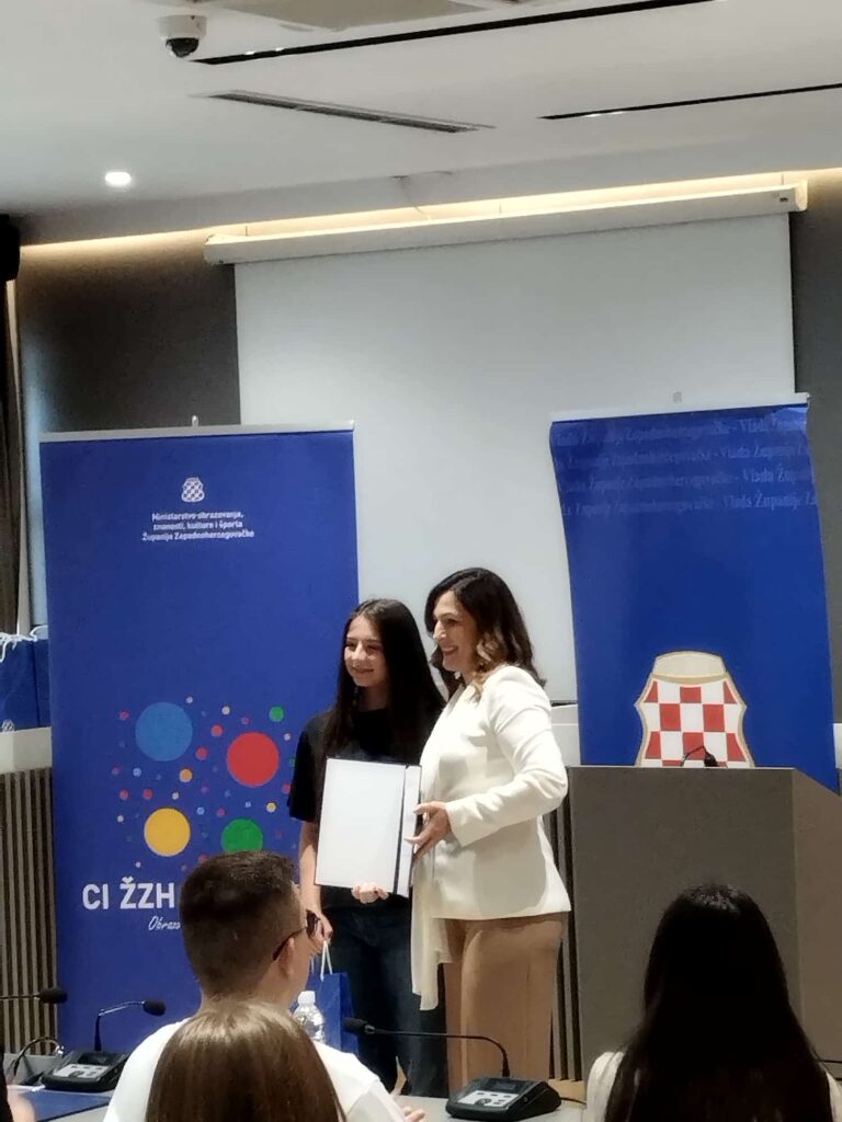 Prijam za učenike generacije u Vladi ŽZH